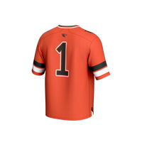 #1 Oregon State Beavers Lightweight Collegiate Football Fashion Jersey - Orange