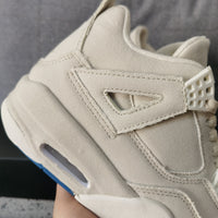 Retro Mid Top Sneakers, Off White Colorway, Canvas Footwear, Lace Up Design, Casual Gift for Sneaker Fans