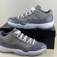 Low Top Sneakers, Gray Colorway, Lace Up Design, Casual Gift for Sneaker Fans