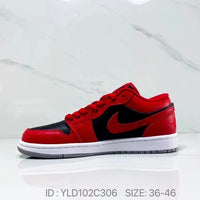 Low Top Sneakers, Black Red Colorway, Casual Gift for Sneaker Fans