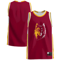 Northern State University Wolves Lightweight Basketball Jersey - Maroon