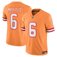 Tampa Bay Buccaneers Baker Mayfield Orange 2nd Alternate Limited Jersey