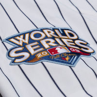 New York Yankees CC Sabathia White 2009 Cooperstown Collection Authentic Jersey