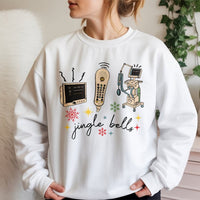 Medical Christmas Sweatshirt, Nurse Jingle Bells Sweatshirt, Festive Healthcare Holiday Crewneck, Humorous RN Student Sweatshirt, Nurse Present