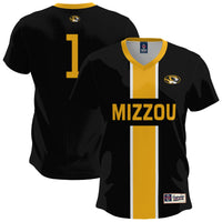 Missouri Tigers Lightweight Soccer Fashion Jersey - Black