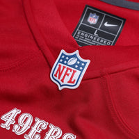 San Francisco 49ers Drew Moss Scarlet Team Game Jersey
