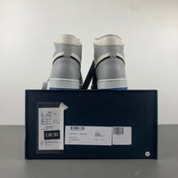 High Top Sneakers, Black Gray Colorway, Lace Up Design, Casual Gift for Sneaker Fans