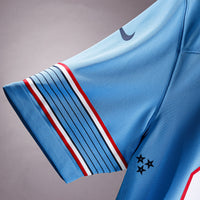 Tennessee Titans Keldric Faulk Light Blue Team Game Jersey