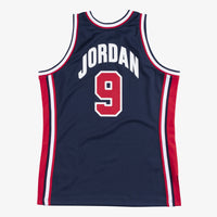 USA Basketball Authentic Jersey Michael Jordan 1992 Navy