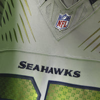 Seattle Seahawks Kenneth Walker III Wolf Gray 2025 Rivalries Collection Stitched Limited Jersey