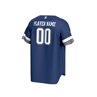 Nevada Wolf Pack NIL Pick-A-Player Baseball Lightweight Jersey - Navy