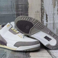 Low Top Sneakers, White Yellow Colorway, Lace Up Design, Casual Gift for Sneaker Fans