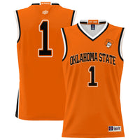 #1 Oklahoma State Cowboys Lightweight Basketball Jersey - Orange