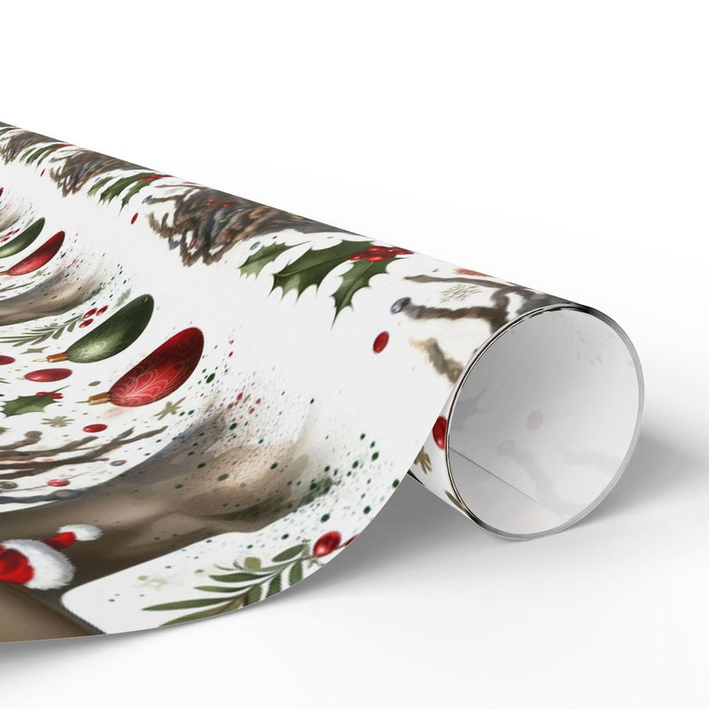 Afrocentric Holiday Gift Wrap, Black Woman Holiday Wrapping Paper, Black Woman Christmas Wrapping Paper, African American Holiday Paper Roll
