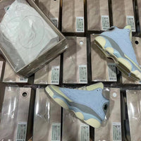 Low Top Sneakers, Blue Colorway, Lace Up Design, Casual Gift for Sneaker Fans
