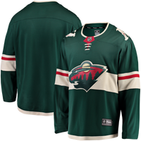 Minnesota Wild Green Home Breakaway Jersey