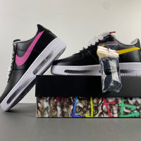 Low Top Sneakers, Blue Black Green Pink Colorway, Mismatched Colorway, Lace Up Design, Casual Gift for Sneaker Fans