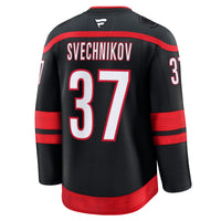 Carolina Hurricanes Andrei Svechnikov Black Home Premium Jersey