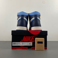 High Top Sneakers, White Blue Colorway, Lace Up Design, Casual Gift for Sneaker Fans