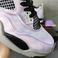 Basketball Shoes, White Black Colorway, Tie Dye Pattern, Lace Up Design, Casual Gift for Shoe Lovers