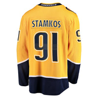 Nashville Predators Steven Stamkos Gold Home Premier Breakaway Player Jersey