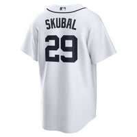 Detroit Tigers Tarik Skubal White Home Replica Jersey