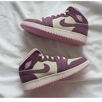 Low Top Sneakers, Purple Pink Colorway, Lace Up Design, Casual Gift for Sneaker Fans