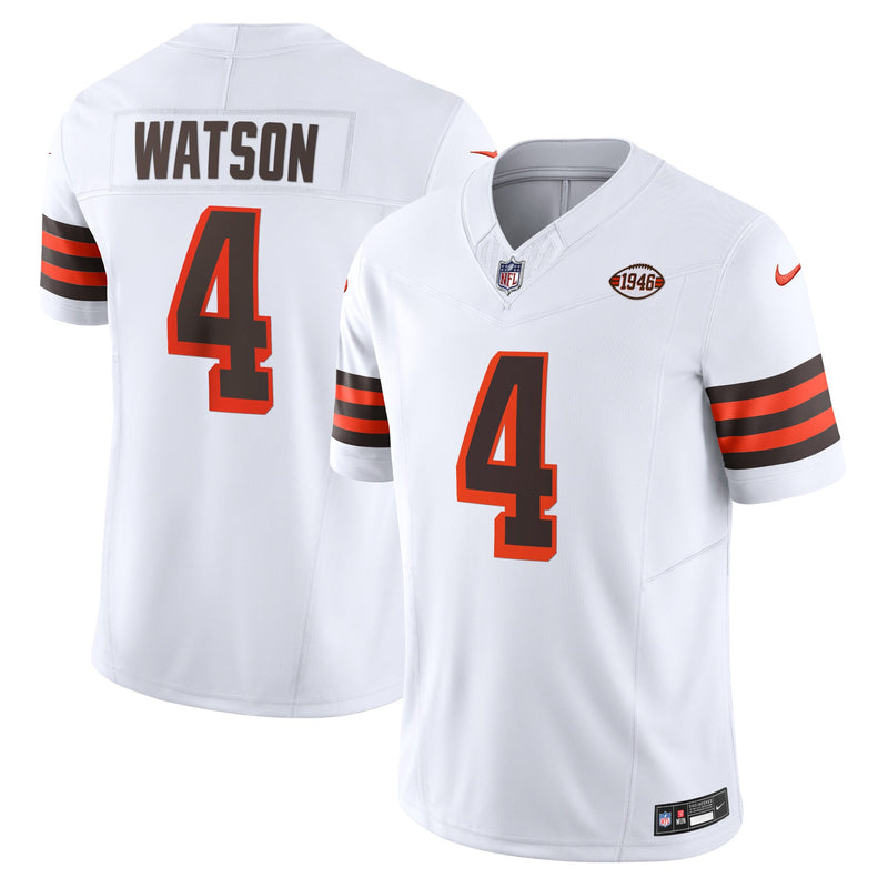 Cleveland Browns Deshaun Watson White Limited Jersey