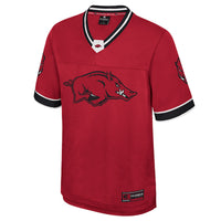 Arkansas Razorbacks Nothing But The Hits Football Jersey - Cardinal