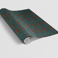 Musical Notes Pet Breed Gift Wrap, Irish Setter Dog Wrapping Paper, Irish Setter Christmas Wrapping Paper, Birthday Present Wrapping Paper