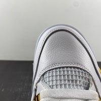 Low Top Sneakers, White Yellow Colorway, Lace Up Design, Casual Gift for Sneaker Fans