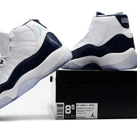 Sneakers, Navy Colorway, Lace Up Design, Casual Gift for Sneaker Fans