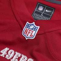 San Francisco 49ers Jon Weeks Scarlet Team Game Jersey