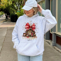Greatest Present of All Hoodie, Nativity Scene Christmas Hoodie, Religious Christian Hoodie, Holiday Faith Hooded Sweatshirt, Xmas Present for Him