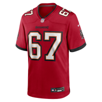 Tampa Bay Buccaneers Luke Goedeke Red Game Player Jersey