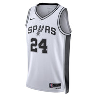 San Antonio Spurs Association Edition Swingman Jersey - White - Devin Vassell