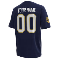 Notre Dame Fighting Irish Custom Replica Football Jersey - Navy