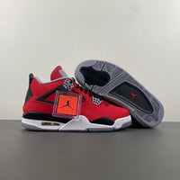Retro Mid Top Sneakers, Red Colorway, Lace Up Design, Casual Gift for Sneaker Fans