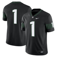 Black Michigan State Spartans Alternate Game Jersey