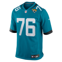 Jacksonville Jaguars Ezra Cleveland Teal Game Jersey