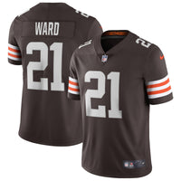Cleveland Browns Denzel Ward Brown Limited Jersey