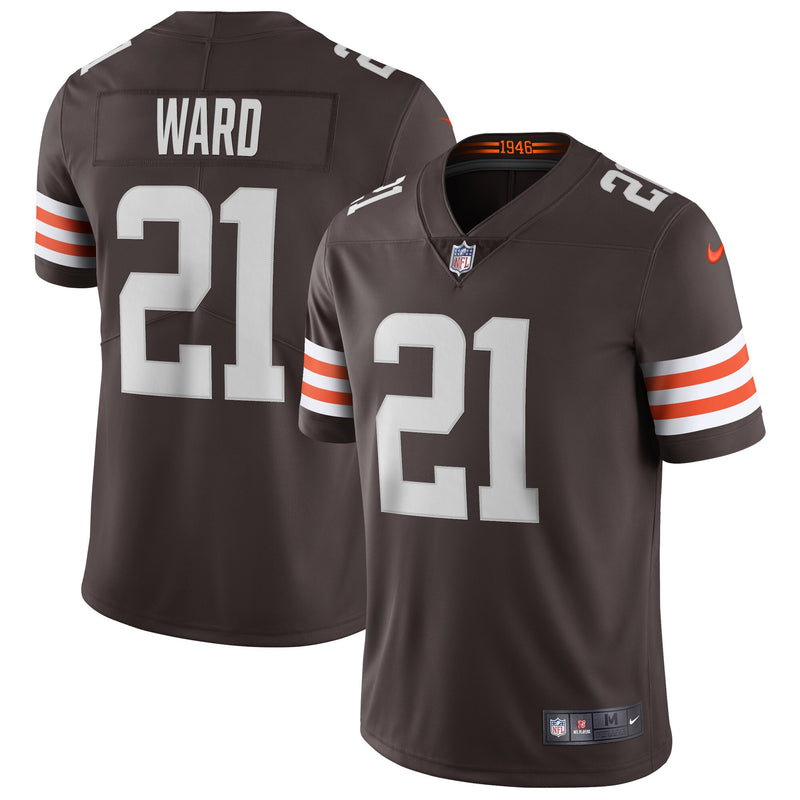 Cleveland Browns Denzel Ward Brown Limited Jersey