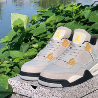 Sneakers, Gray White Colorway, Lace Up Design, Casual Gift for Sneaker Fans