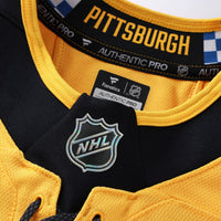 Pittsburgh Penguins Gold Alternate Authentic Pro Custom Jersey