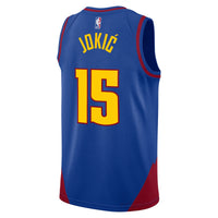 Denver Nuggets Statement Edition Swingman Jersey - Blue - Nikola Jokic