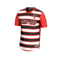 #1 Texas Tech Red Raiders Lightweight Soccer Fashion Jersey - Red