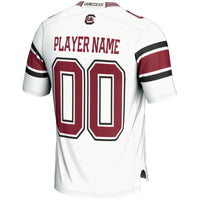 South Carolina Gamecocks NIL Pick-A-Player Football Jersey - White