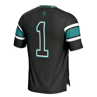 #1 Coastal Carolina Chanticleers Football Jersey - Black