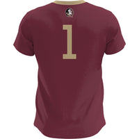 Florida State Seminoles Lightweight Soccer Fashion Jersey - Garnet