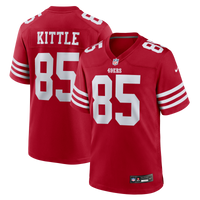 San Francisco 49ers George Kittle Scarlet Team Game Jersey
